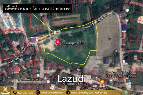 20 dormitorios Land en Chiang Mai, Thailand No. 2295 4