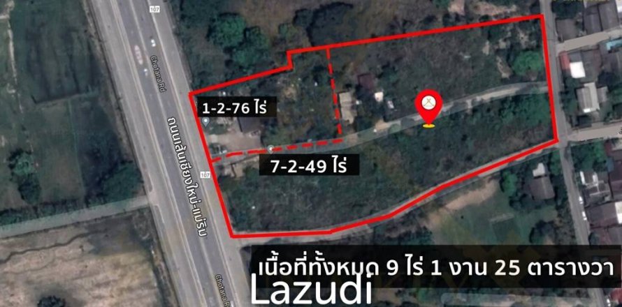 20 dormitorios Land en Chiang Mai, Thailand No. 2293