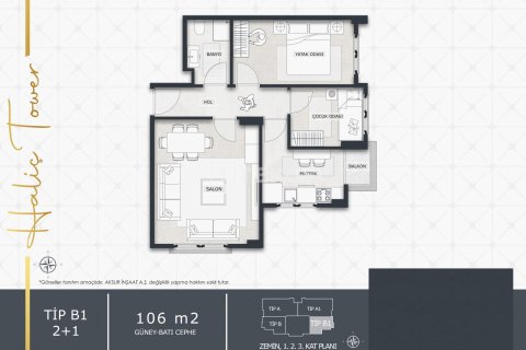 2+1 Apartment en Istanbul, Turkey No. 12314 8