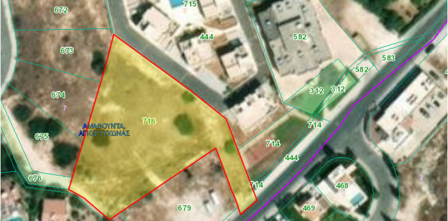 2779m² Land en Agios Tychonas, Cyprus No. 74240