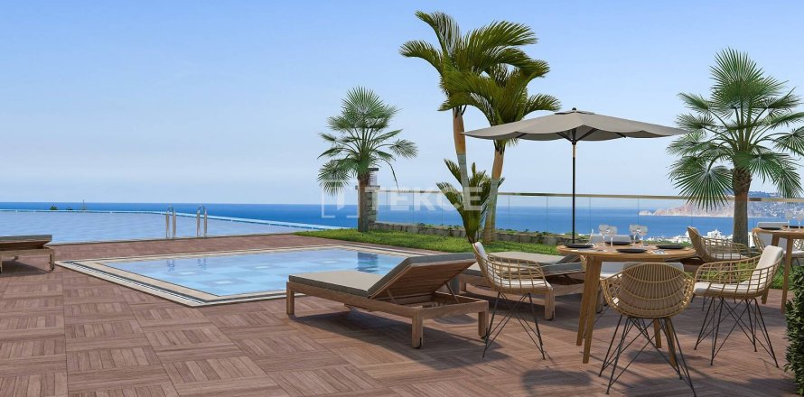 2+1 Penthouse en Alanya, Turkey No. 15002