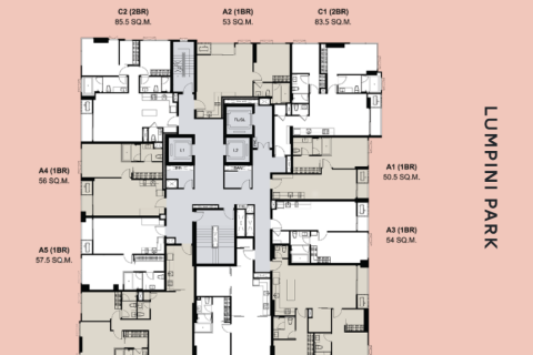 1 chambre Copropriété  à Bangkok, Thailand No. 198 25