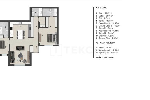 2+1 Apartment en Bodrum, Turkey No. 16653 11