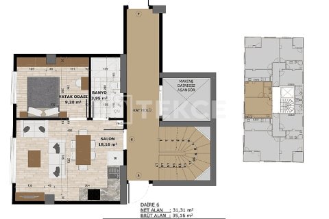 2+1 Apartment in Istanbul, Turkey No. 22022 3