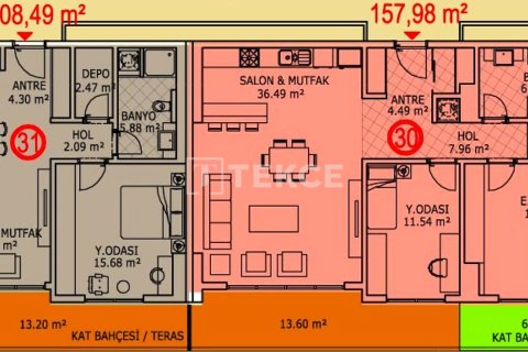 4+1 Appartement à Bursa, Turkey No. 20353 5