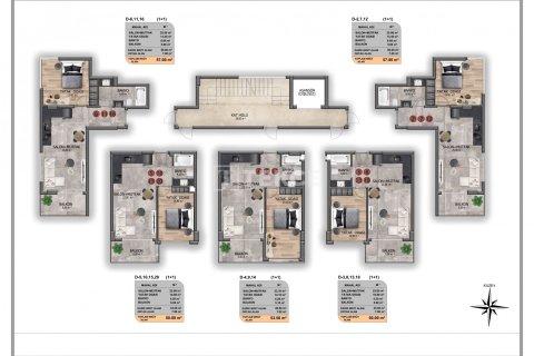 3+1 Penthouse en Alanya, Turkey No. 12333 11