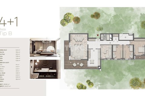 4+1 Apartment in Ankara, Turkey No. 77927 28