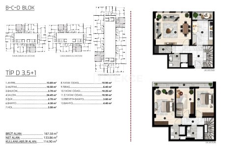 5+1 Apartment in Bursa, Turkey No. 20521 27