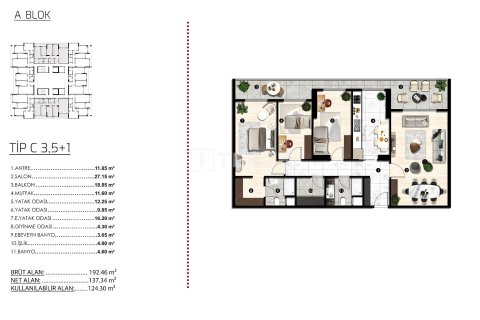 5+1 Apartment in Bursa, Turkey No. 20521 30