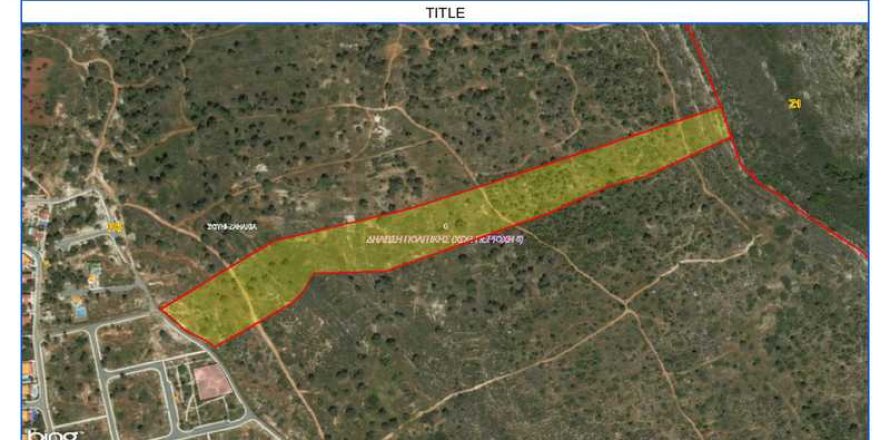 43479m² Land in Souni–Zanatzia, Cyprus No. 42202