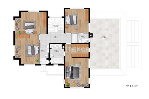 4+1 Villa à Istanbul, Turkey No. 14229 29