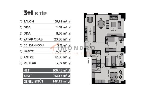 4+1 Appartement à Kadikoy, Turkey No. 17967 27