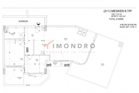 1+1 Apartment en Aksu, Turkey No. 17940 18