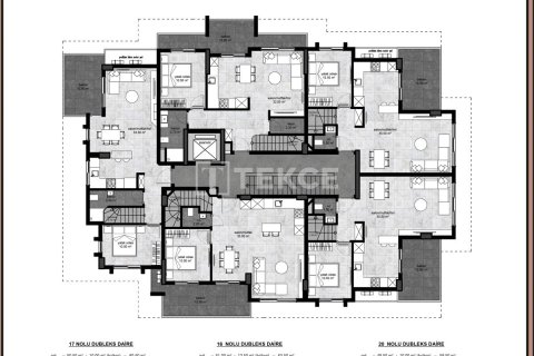 4+1 Penthouse à Alanya, Turkey No. 14401 28