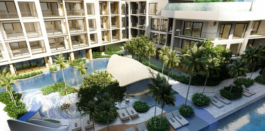 2 dormitorios Condominio  en Naithon Beach, Thailand No. 1099