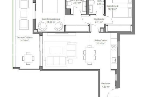 3 chambres Penthouse à Torremolinos, Spain No. 91055 15