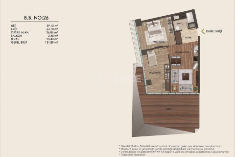 2+1 Apartment en Istanbul, Turkey No. 11233 22