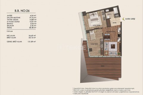 2+1 Appartement à Istanbul, Turkey No. 11233 23