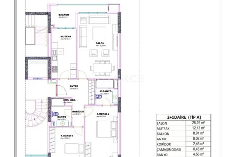 2+1 Appartement à Esenyurt, Turkey No. 11205 28