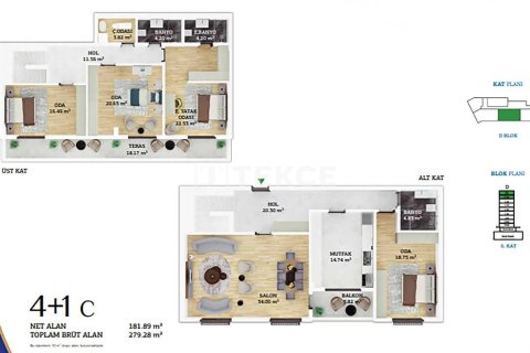 3+1 Apartment in Istanbul, Turkey No. 11192 29