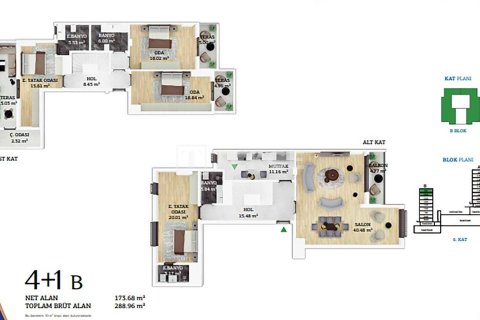 4+1 Apartment in Istanbul, Turkey No. 11193 30