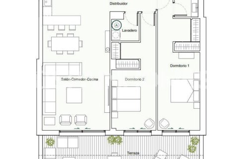Квартира с 2 спальнями в Эстепона, Испания №91056 21