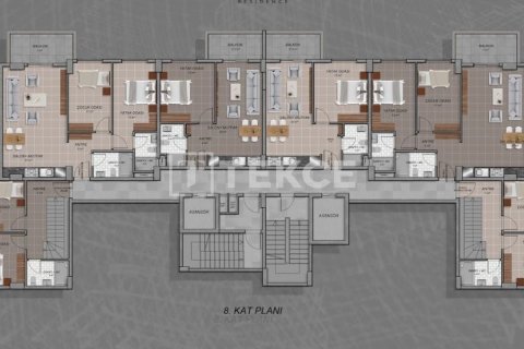 5+1 Penthouse en Alanya, Turkey No. 11614 28