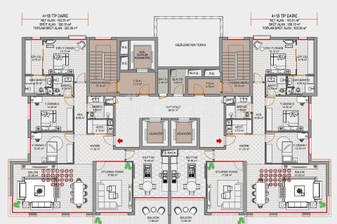 Квартира 4+1 в Анкара, Турция №92593 23