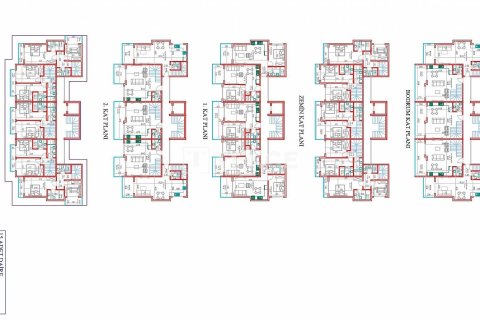 Пентхаус 2+1 в Аланья, Турция №15820 2